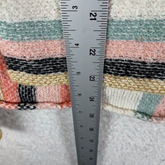 Rip Curl Sweater Women's S Multicolor Striped Knit Hooded‎ Pockets Pullover 7794 - Picture 6 of 6